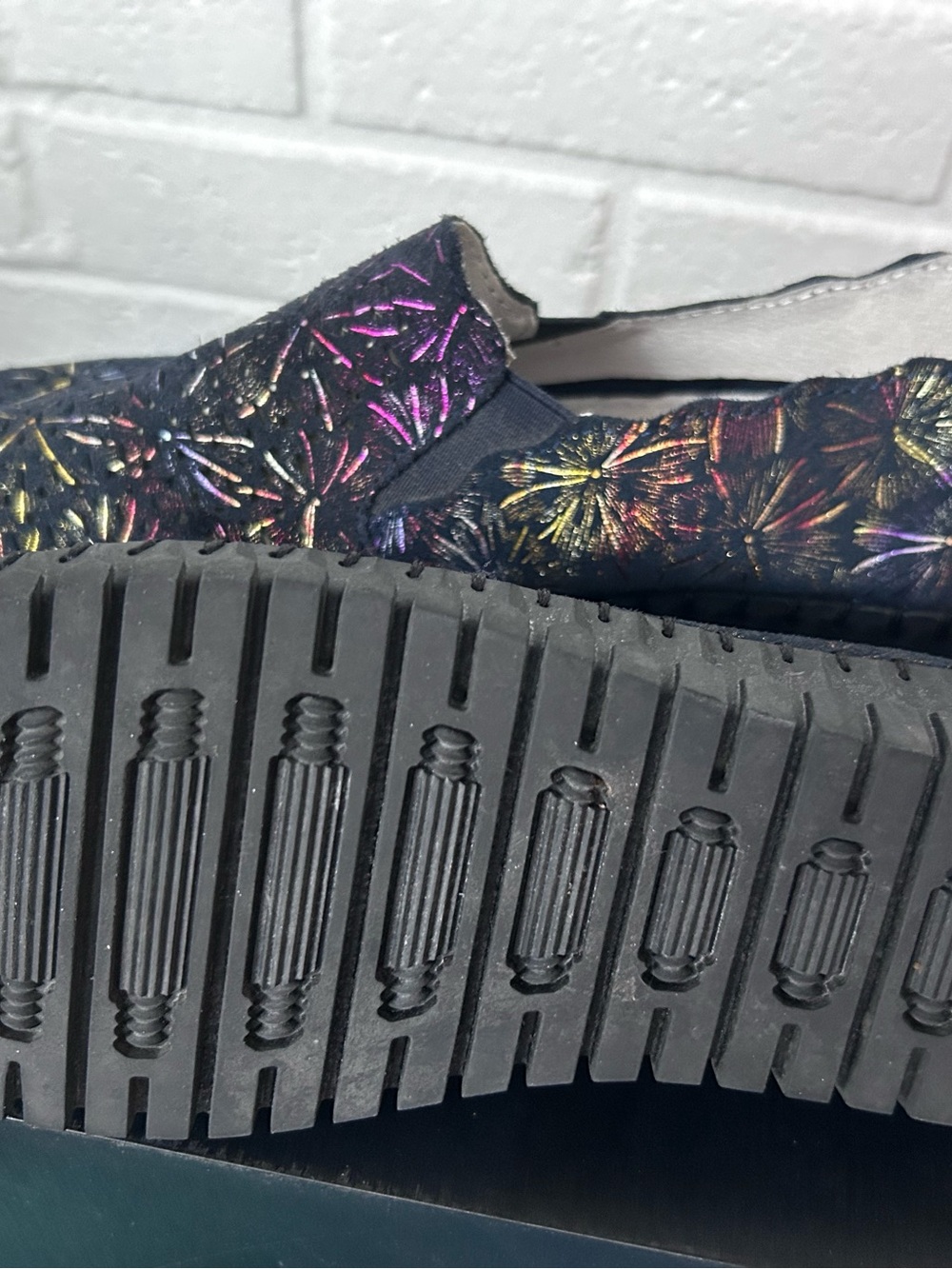 Spring Step Saszier Slip-On Shoes in Iridescent Multi-Color